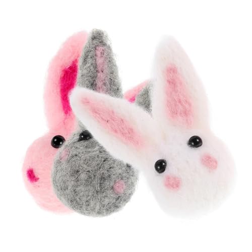 VANZACK 6 Stück Teiliges Niedliche Wollfilz Hasen für Kleidung Taschen Weiche Deko für Ostern Rabbit Figuren Bezaubernde Deko Accessoires VANZACK 6 Stück Teiliges Niedliche Wollfilz Hasen für Kleidung Taschen Weiche Deko für Ostern Rabbit Figuren Bezaubernde Deko Accessoires von VANZACK