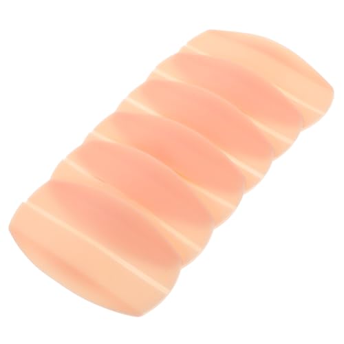 VANZACK 6Stücke Rutschfeste Schulterpolster Silikon Bequemes Trägerkissen für Unsichtbaren Halt zur Linderung von Schulterbeschwerden Wiederverwendbar von VANZACK