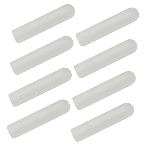 VANZACK 8 Stück Noctilucent Schnürsenkelenden Leuchtende Kunststoff Langlebige DIY Schnürsenkelspitzen Einfache Geeignet für Damen Turnschuhe und Wanderschuhe von VANZACK