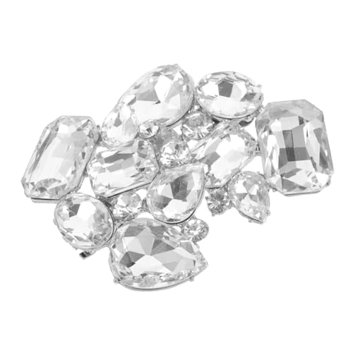 VANZACK Abnehmbare Schuhclips für Damen Hochzeits Schuhdekoration Glänzende Schuhschnallen für High Heels Elegant Schmuck Accessoire für Besondere Anlässe und Partys VANZACK Abnehmbare Schuhclips für Damen Hochzeits Schuhdekoration Glänzende Schuhschnallen für High Heels Elegant Schmuck Accessoire für Besondere Anlässe und Partys von VANZACK