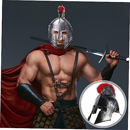 VANZACK Antiker Römischer Soldatenhelm Cosplay Kostümhut Leichtes Partyzubehör Unisex Helm Für Karneval Halloween Bühnenauftritte von VANZACK