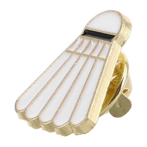 VANZACK Badminton-form Brosche Aus Zinklegierung Sport- -anstecknadel Für Hut Jacke Mantel Rucksack von VANZACK