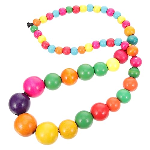 VANZACK Bohemian Halskette Holzperlen Personalisierter Damen Schmuck für Auffällig für Mode von VANZACK
