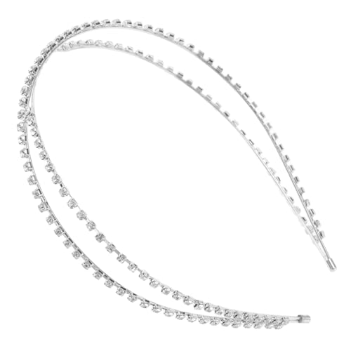 VANZACK Brautschmuck Haarschmuck mit Eleganter Haardraht für Frauen Stilvolles Haarband mit Funkelnden Verzierungen für Besondere Anlässe Feiern von VANZACK