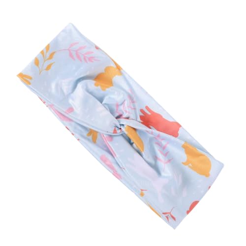 VANZACK Bunny Print Yoga Haarband für Frauen Rutschfestes Sport Stirnband mit Effizienter Schweißabsorption für Yoga und Outdoor Aktivitäten Festliches Design für Ostern von VANZACK