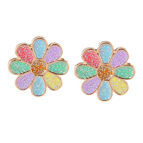 VANZACK Bunte Blumenschuhschnallen Aus Legierung Für Kinder Cartoon Schuhdekoration Wiederverwendbare Schuhclips von VANZACK