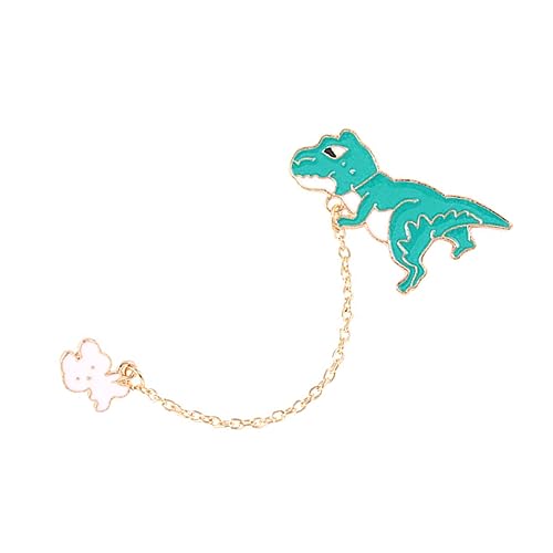 VANZACK Cartoon Vogelkäfig Anstecknadel mit Dangle Kette Leichte Legierungsbrosche für Kleidung Taschen Rucksäcke Langlebiges Design Einfach zu Befestigen Modisches Accessoire für Alltag von VANZACK