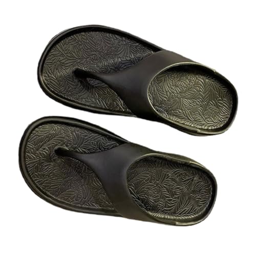 VANZACK Damen Outdoor Slippers mit Dicker Sohle Rutschfest Modische Sommerschuhe Weiche Strandflips Langlebig und Angenehm Einfaches Anziehen für Freizeit und Strand von VANZACK