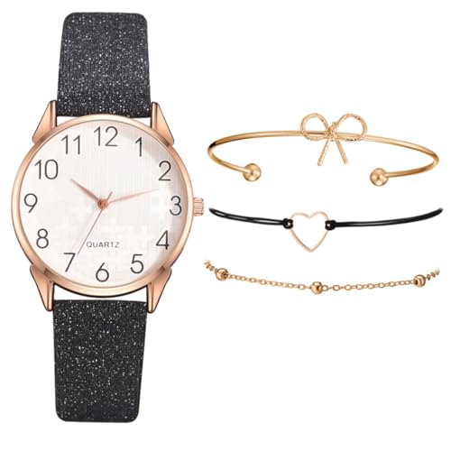 VANZACK Damen Uhrenset Mit Armband Lässiges Set Für Frauen Hochwertige Materialien Bequemes Tragen Für Partys Und Urlaub von VANZACK