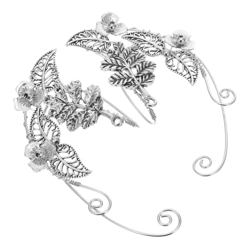 VANZACK Elfen Ohr Manschetten Nicht Piercing Ohr Clips Mädchen Ohrringen Ohrknochenclips Cosplay Schmuck Zarter Ohrschmuck Ohrringe von VANZACK