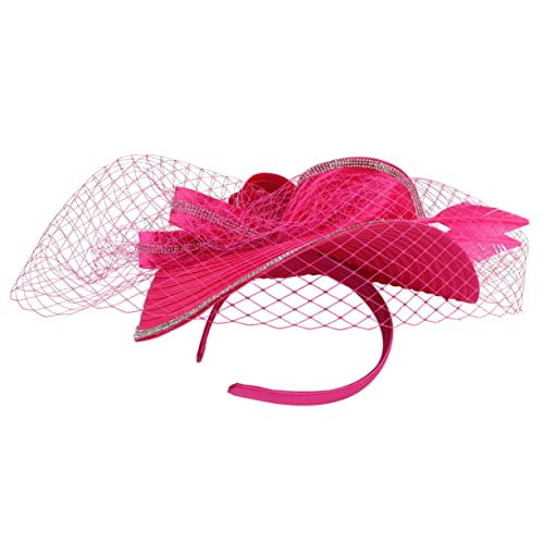 VANZACK Fascinator Stirnbänder Für Damen Hochzeit Party Hut Kopfschmuck Leicht Und Komfortabel Geeignet Für Cocktail Party Und Teeparty von VANZACK