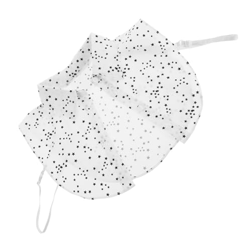 VANZACK Faux Collar für Damen mit Sternenprint Abnehmbarer Bluseneinsatz für Layering mit Pullovern Blusen Stilvolles Accessoire für Outfit von VANZACK