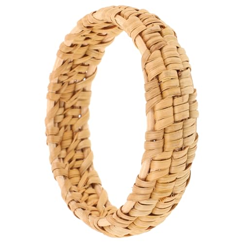VANZACK Geflochtenes Armband Rattan Rustikales Handgefertigtes Unisex Armband Modisches Ethnisches Design für Damen und Herren Vielseitiges Dekoratives Handaccessoire Weiß für VANZACK Geflochtenes Armband Rattan Rustikales Handgefertigtes Unisex Armband Modisches Ethnisches Design für Damen und Herren Vielseitiges Dekoratives Handaccessoire Weiß für von VANZACK
