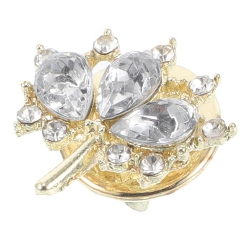 VANZACK Goldene Maple Leaf Brosche für Damen Sicherheitsnadel Dekorative Kleidungsstücke Schal Clips Pullover Clips für Blusen Jacken Kleider von VANZACK