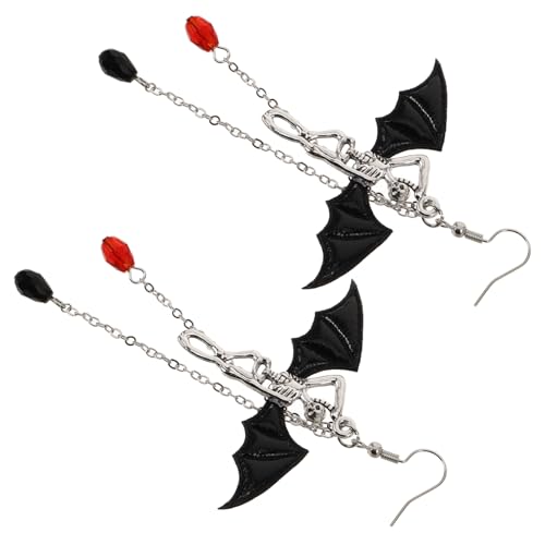 VANZACK Gothic Bat Wing Ohrhänger Damen Halloween Schmuck Metall Langlebig Halloween Party Schmuck Trendige Ohrringe für Frauen VANZACK Gothic Bat Wing Ohrhänger Damen Halloween Schmuck Metall Langlebig Halloween Party Schmuck Trendige Ohrringe für Frauen von VANZACK