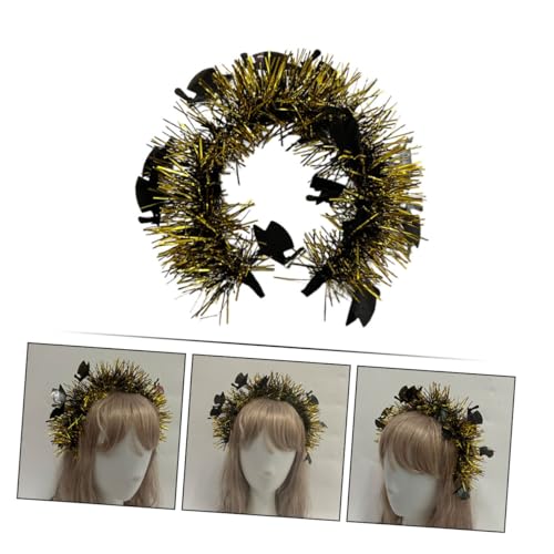 VANZACK Graduation Cap Stirnband Verstellbar Elastisch Sternen Haarschmuck Kopfbedeckung für Abschlussfeier Damen Party Accessoire von VANZACK