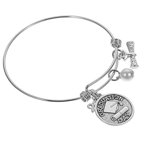 VANZACK Graduation Charm Armband für Damen Herren Verstellbar Minimalistischer Perfektes zur Abschlussfeier für Enkelin von VANZACK