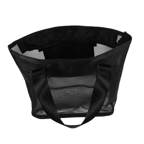 VANZACK Große Mesh Kosmetiktasche mit Reißverschluss Handliche Make Up Aufbewahrungstasche Multifunktionale Waschbeutel für Reise Büro und Alltag Tragbarer Organizer für Kosmetik und von VANZACK