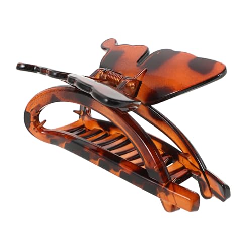 VANZACK Haarspange für Frauen Große Haarklammer im Stilvollen Schildpatt Design für Dickes Lockiges oder für Hochzeiten Partys und Alltag von VANZACK