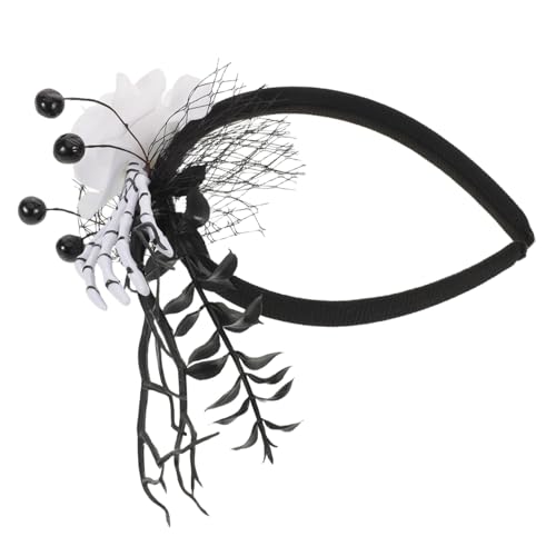 VANZACK Halloween Party Kopfschmuck Party Haarband Cosplay Requisite Halloween Skeletthände Stirnband Horror Haarspangen Stirnband von VANZACK