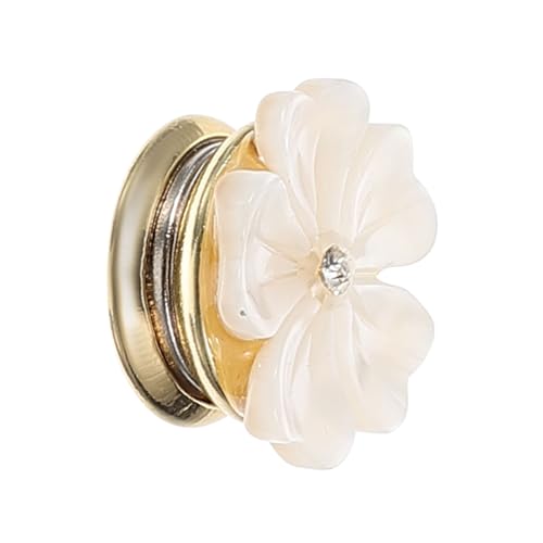VANZACK Hochwertige Blumenbrosche Natürlichem Muschelmateriaal Fünfblättrige Blüten Pin Mit Magnetverschluss Eleganter Schmuck Für Kleidung Accessoires VANZACK Hochwertige Blumenbrosche Natürlichem Muschelmateriaal Fünfblättrige Blüten Pin Mit Magnetverschluss Eleganter Schmuck Für Kleidung Accessoires von VANZACK