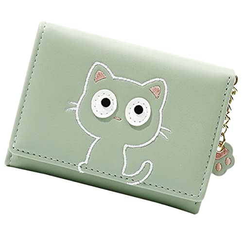 VANZACK Katzendesign Geldbörse für Damen Multifunktionale Kleine Geldbörse mit Münzfach und Kartenhalter Langlebig und Leicht für Alltag und Unterwegs von VANZACK