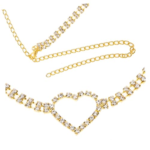 VANZACK Kette für Damen Glänzende Oberschenkelkette Hochwertigem Material für Tanzaufführungen und Partys Verleiht und zu Jedem Outfit von VANZACK