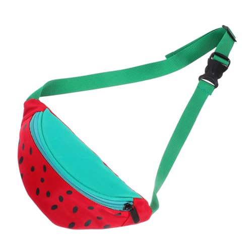 VANZACK Kleine Nylon-umhängetasche Mit Wassermelonenmotiv Brusttasche Für Junge Mädchen Münzgeldbörse Praktische Tasche Für Sommer Leicht Und Tragbar von VANZACK