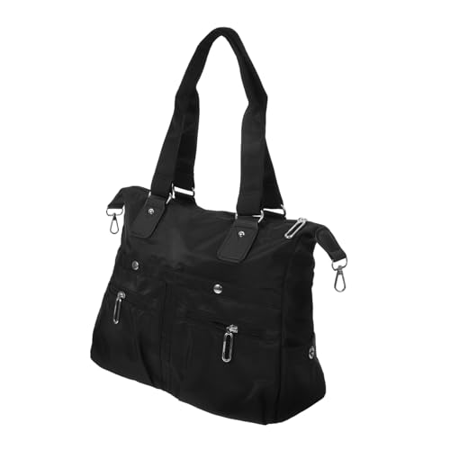 VANZACK Lässige Damen Tote Bag Schultertasche mit Reißverschluss und Fächern Großer Kapazität Vielseitig für Arbeit Büro und Alltag Robustes Nylon-polyester Material von VANZACK