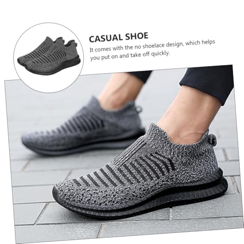 VANZACK Leichte Atmungsaktive Damen Sneakers Schnürsenkellos rutschfeste Sportschuhe mit Weicher Strapazierfähiger Sohle für Fitness Outdoor und Freizeit Bequeme Mesh Laufschuhe von VANZACK