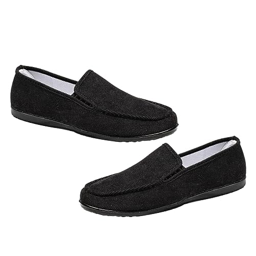 VANZACK Leichte Herren Freizeitschuhe mit Atmungsaktiver Weicher Sohle Slip Schuhe für Jahreszeiten Komfortabel Luftdurchlässig und Vielseitig für Freizeit und Alltag Geeignet von VANZACK