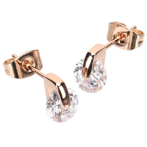 VANZACK Minimalistische Ohrstecker Damen Leicht Nickelfrei Modische Ohrschmuck für Frauen und Mädchen Langlebige Kupferlegierung Vielseitig Kombinierbar Geschenkset von VANZACK