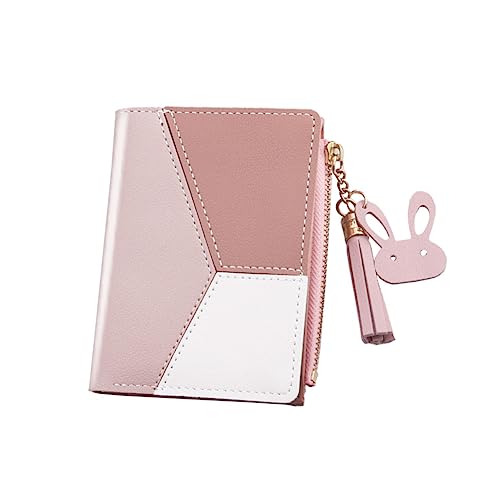 VANZACK Multifunktionale Damen Geldbörse Klein aus Strapazierfähigem PU mit Reißverschluss Modischer Tassel Kompakter und Kartenhalter Eleganter Kurzformat Portemonnaie für Alltag und VANZACK Multifunktionale Damen Geldbörse Klein aus Strapazierfähigem PU mit Reißverschluss Modischer Tassel Kompakter und Kartenhalter Eleganter Kurzformat Portemonnaie für Alltag und von VANZACK