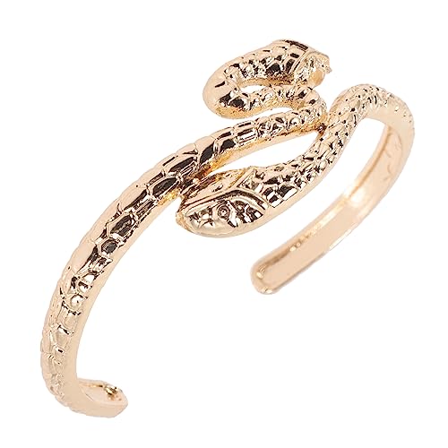 VANZACK Offener Snake Armreif Damen Verstellbarer Schlangen Bangle Modisches Armband für Frauen und Mädchen Ausgefallener Schmuck für Hochzeiten Partys und Besondere Anlässe von VANZACK