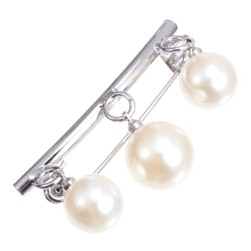 VANZACK Perlen Brosche als Taillenverschluss Anstecknadel für Damen Kleidung Cardigan Schmuck Vintage Design für Party Hochzeit Alltag Langlebiges Modisches Accessoire von VANZACK