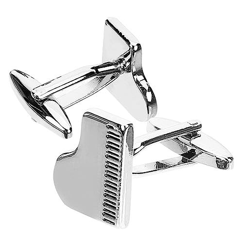 VANZACK Piano Manschettenknöpfe für Herren Kreative Cufflinks für Formelle Anlässe Hochzeiten Konzerte Elegantes Design Weiß Hemdknöpfe für Stilvolle Outfits von VANZACK