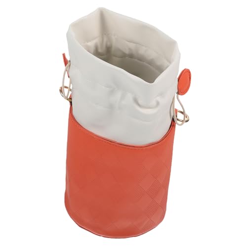 VANZACK Pineapple Drawstring Bag Damen Crossbody mit Kettenriemen Modische Umhängetasche für Alltag Dating Camping Vielseitige Kordelzugtasche in Kontrastfarben von VANZACK