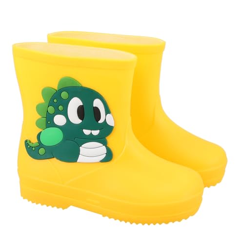 VANZACK Regenstiefel PVC Rutschfest Outdoor Gummistiefel Cartoon Motiv Leicht Zu Reinigen Angenehm Für Regen Camping Wasser Spiele von VANZACK