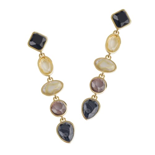 VANZACK Lang Damen Ohrringe Aus Harz Dekorative Geometrische Ohrhänger Zarter Ohrschmuck Für Frauen Und Mädchen VANZACK Lang Damen Ohrringe Aus Harz Dekorative Geometrische Ohrhänger Zarter Ohrschmuck Für Frauen Und Mädchen von VANZACK