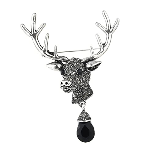 VANZACK Retro Brosche aus Langlebiger Legierung Stilvolle Anstecknadel für Anzug Revers Damen Kleidung und Schal Einzigartiges Tiermotiv als Modisches Accessoire Geschenk für Festtage von VANZACK