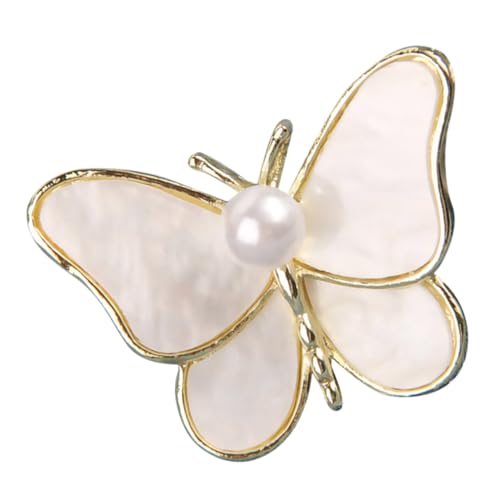 VANZACK Schmetterlings Brosche Perlen Kreatives Accessoire für Kleidung Brautmode und Bouquets Stilvolle Anstecknadel für Frauen Leicht und Vielseitig VANZACK Schmetterlings Brosche Perlen Kreatives Accessoire für Kleidung Brautmode und Bouquets Stilvolle Anstecknadel für Frauen Leicht und Vielseitig von VANZACK