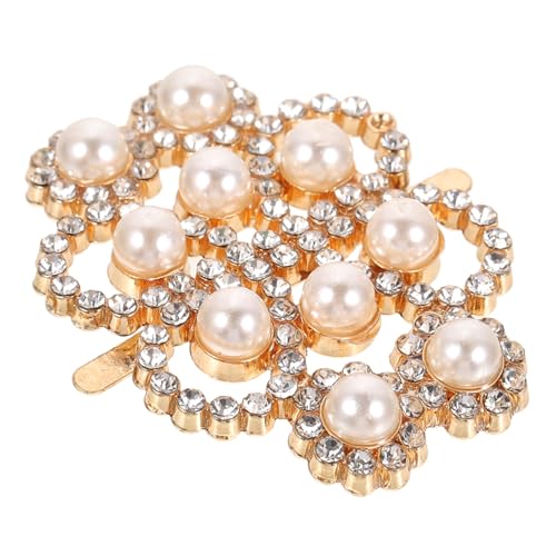 VANZACK Schuhclips mit Strass Abnehmbare Schuhschnalle für Damen Hochzeitsaccessoires Glitzernde Schuhdekoration für Brautschuhe Chic und Praktisch VANZACK Schuhclips mit Strass Abnehmbare Schuhschnalle für Damen Hochzeitsaccessoires Glitzernde Schuhdekoration für Brautschuhe Chic und Praktisch von VANZACK