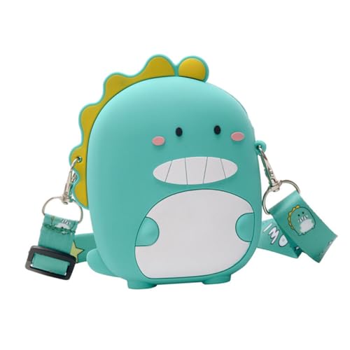 VANZACK Silikon Umhängegeldbeutel Kleine Crossbody Bag Münzbeutel Leicht Tragbar Für Alltag Reisen Grün von VANZACK