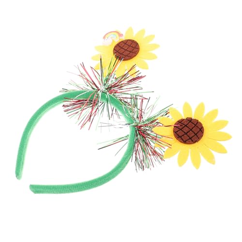 VANZACK Sonnenblume Haarreif Für Damen Und Junge Mädchen Elegantes Haarschmuck-accessoire Mit Fröhlichem Blumendesign Für Partys Fotografie Und Festliche Anlässe von VANZACK