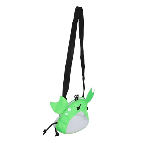 VANZACK Strandtasche Krabben Design Großer Mesh Organizer Strandspielzeug Tasche für Jungen und Mädchen Leicht Tragbar für Strandurlaub und Outdoor Abenteuer von VANZACK