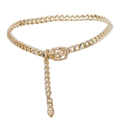 VANZACK Stylische Taillenkette für Frauen Punk Gürtelkette für Jeans Hosen Robuste Kettenaccessoires für Reisen Dates VANZACK Stylische Taillenkette für Frauen Punk Gürtelkette für Jeans Hosen Robuste Kettenaccessoires für Reisen Dates von VANZACK