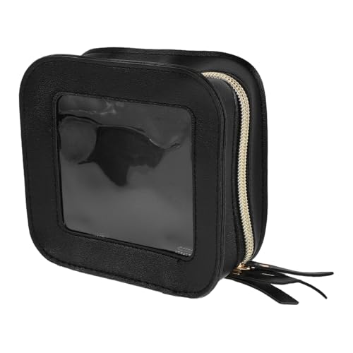 VANZACK Transparent Kosmetiktasche für Reisen Wasserdichter Make Up Organizer Handtasche mit Praktischem Stauraum für Lippenstifte Pinsel Stilvolles Design für Damen Herren von VANZACK