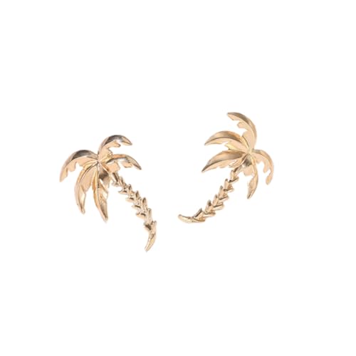 VANZACK Tropische Kokosnussbaum Ohrstecker Damen Sommer Strand Schmuck Kreatives Design Langlebig Stilvolle Ohrdekoration für Alltag Party Hochzeit von VANZACK
