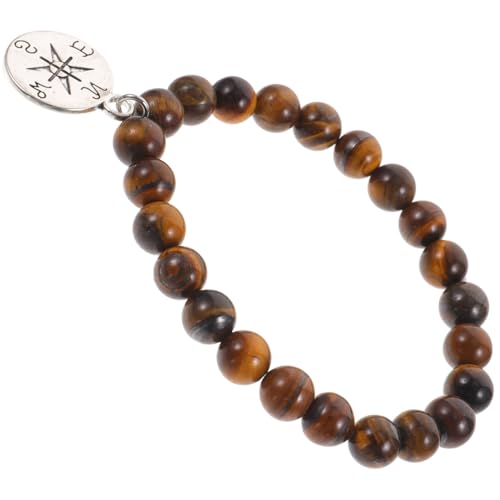 VANZACK Unisex Agate Bead Bracelet Stylisches Armband für Männer Frauen Perfektes zur Abschlussfeier Modisches Handgelenk Accessoire zur Verbesserung Persönlichen von VANZACK