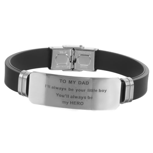 VANZACK Vatertags Armband für Männer Stilvolles Handjewelry Robustes Langlebiges Design Tägliche Nutzung oder Besondere Anlässe Elegantes Herrenarmband für Look von VANZACK